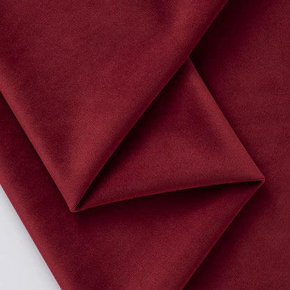 Pink Velvet Fabric, 17 Colors for Sofa Covers, Curtains & Backdrops - Dark Red