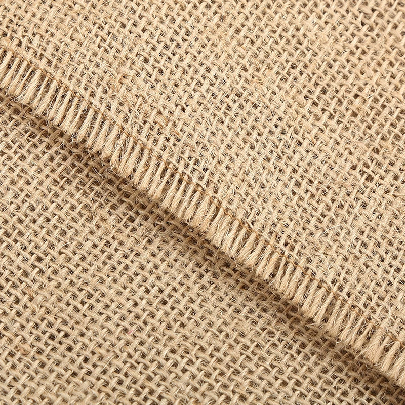 Thick Jute Burlap Fabric for Decor Backdrops, Tablecloths & DIY Crafts