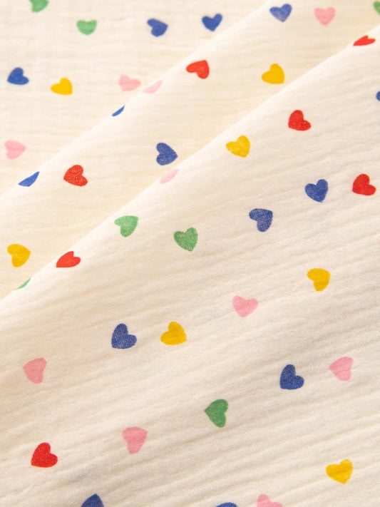 Cotton Double Gauze Fabric, for Baby Layering Pieces