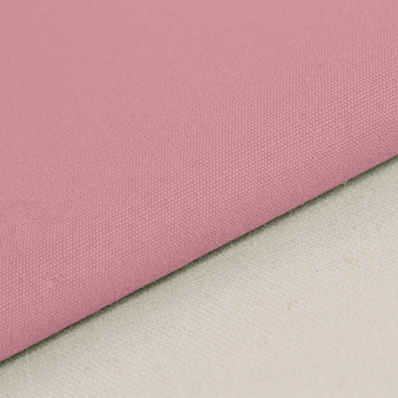 Heavy Cotton Canvas Fabric, 8oz Plain Weave for Bags & Upholstery - Pink 12#