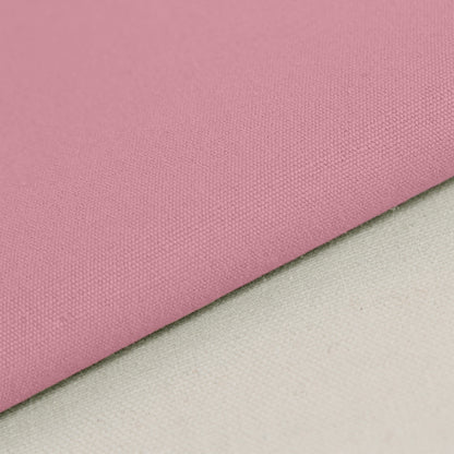 Heavy Cotton Canvas Fabric, 8oz Plain Weave for Bags & Upholstery - Pink 12#