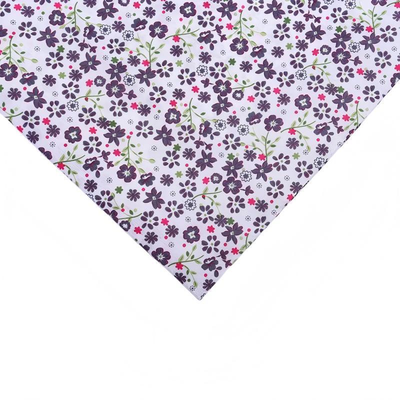 Polyester Small Floral Fabric, for Pouches & Linings