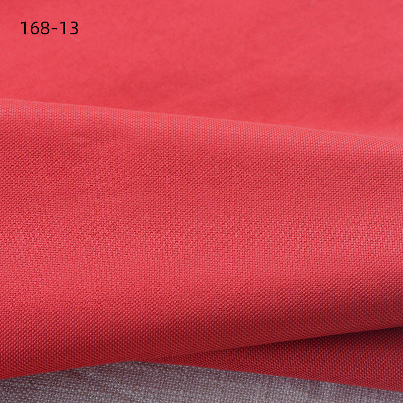 Faux Linen Upholstery Fabric by the Yard - Thick Sofa & Decor - 168-13 Chinese Red