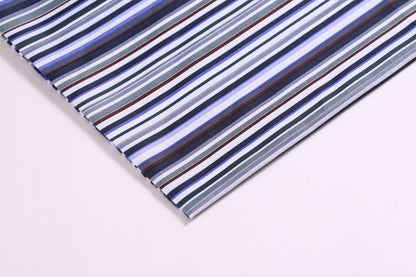 Floral Polyester Fabric - Table Linen & Craft by the Yard - Navy Blue