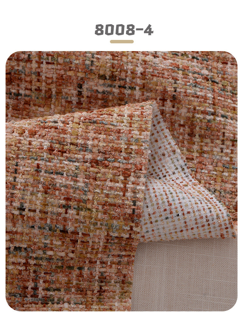 Chenille Fabric, Heavy Upholstery for Sofa Covers & Cushions - 8008-4