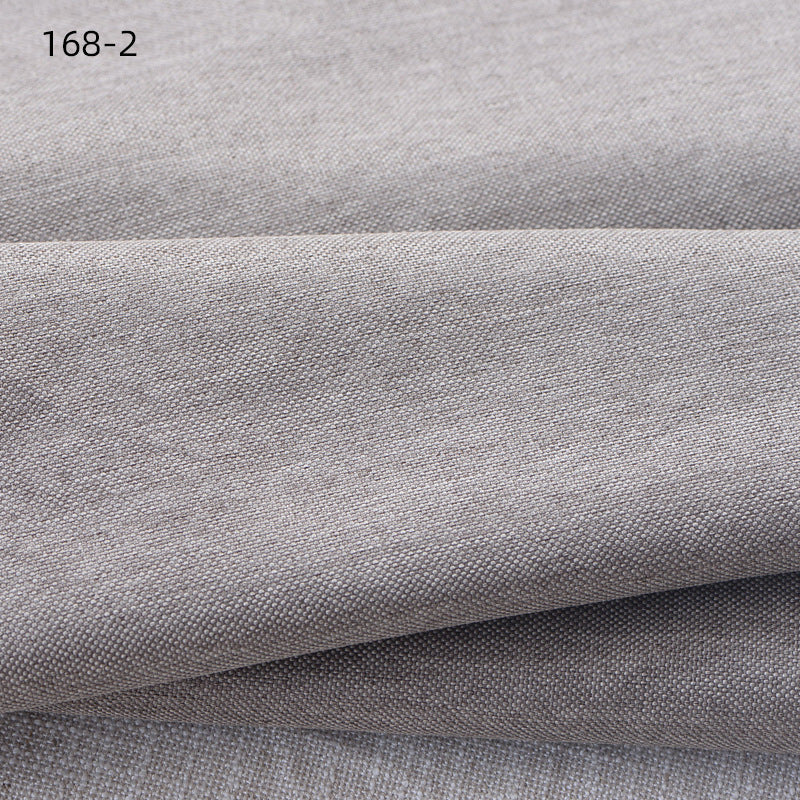 Faux Linen Upholstery Fabric by the Yard - Thick Sofa & Decor - 168-2 Light Grey