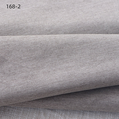 Faux Linen Upholstery Fabric by the Yard - Thick Sofa & Decor - 168-2 Light Grey