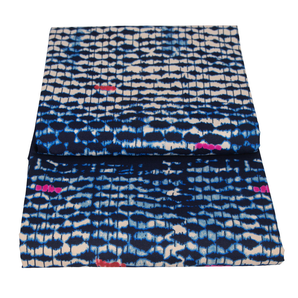 African Wax Print Fabric, Double-Sided Polyester (FP6605)