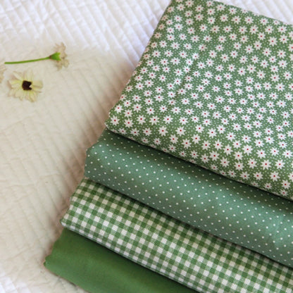 Thick Cotton Check Fabric, 210 GSM, for Upholstery & Storage