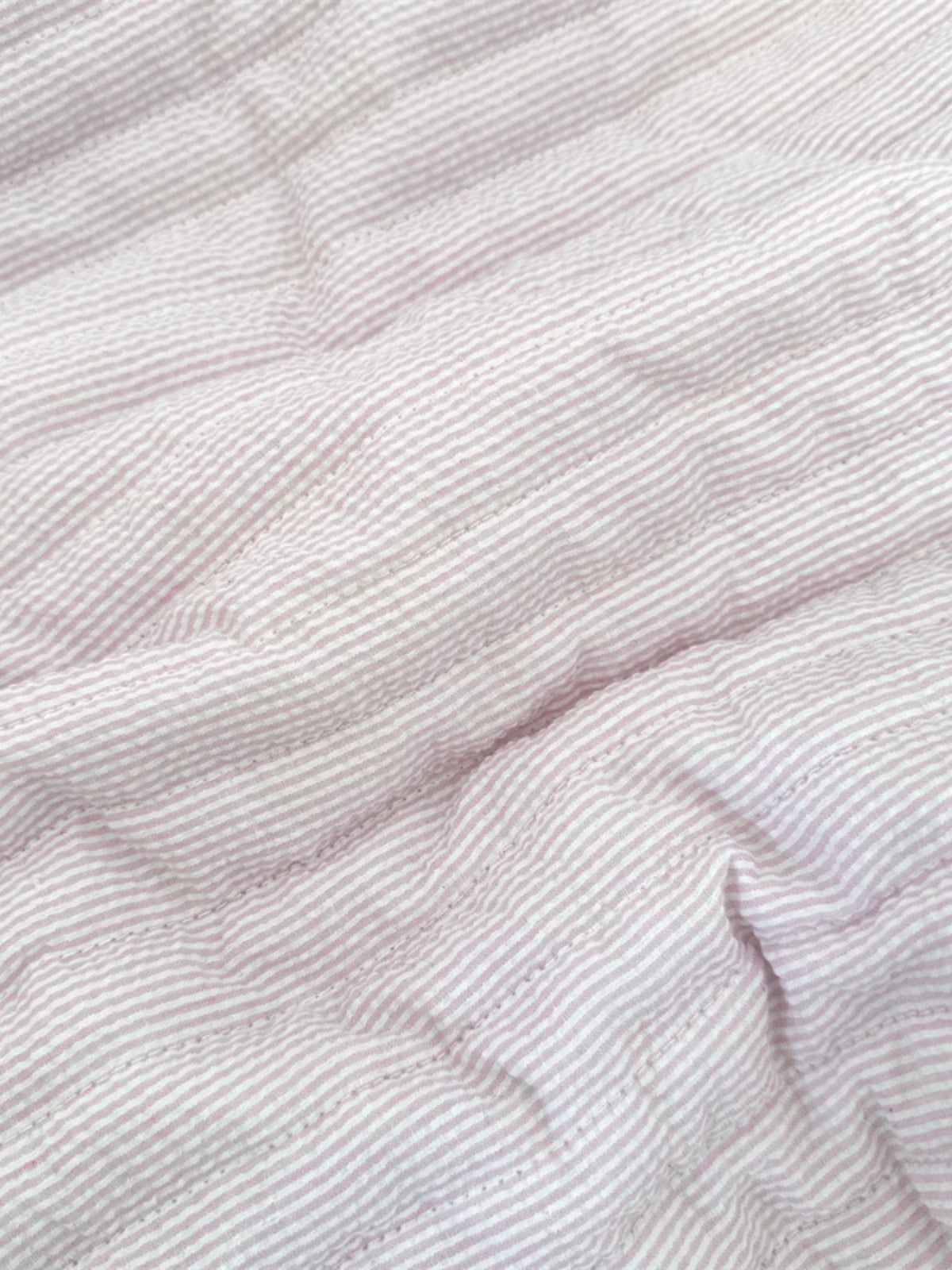 Quilted Polyester Stripe Fabric, for Bags & Pouches