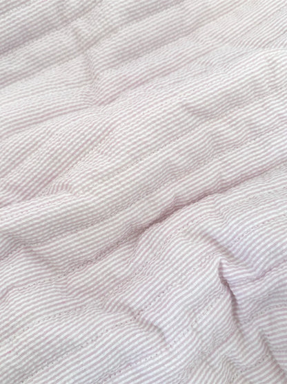 Quilted Polyester Stripe Fabric, for Bags & Pouches
