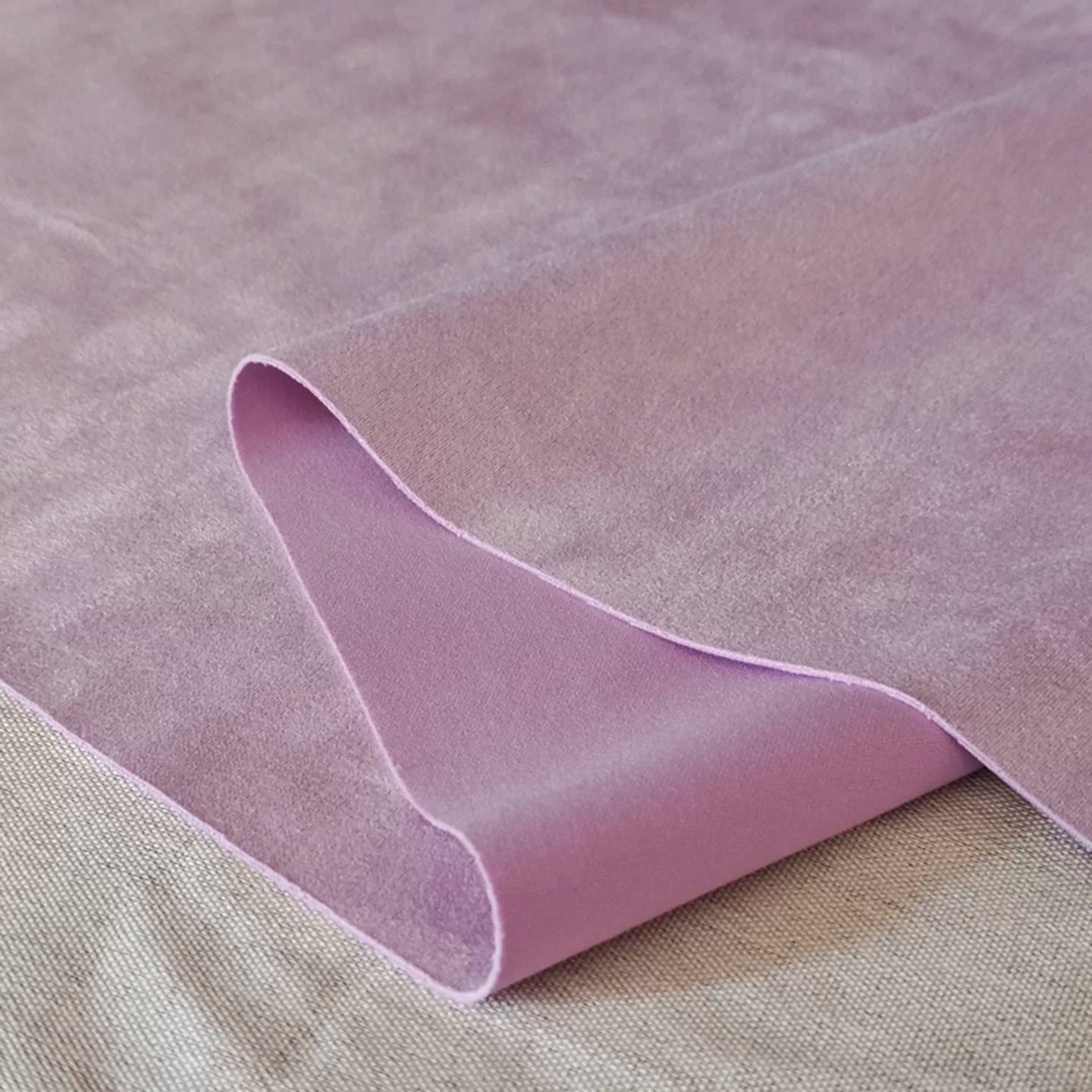 Suede Fabric, 3 Colors for Clothing, Sofa Covers & Linings - Light Purple