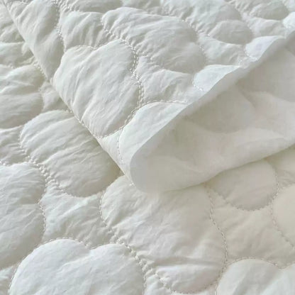 Cloud Quilted Fabric, Plush for Apparel & DIY, 51 in Wide