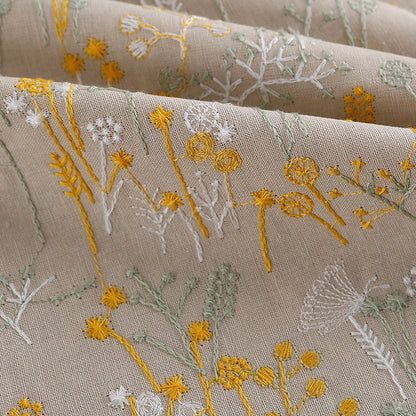 Ramie Cotton Embroidery Fabric, 8oz, 48 in Wide