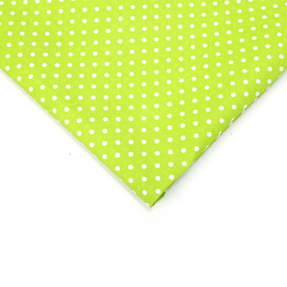 Floral Polyester Fabric - Bags & Craft by the Yard - Green