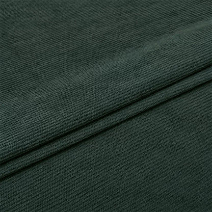 Stretch Corduroy Fabric, 22 Colors for Shirts, Trousers & Sofa Covers - Dark Green