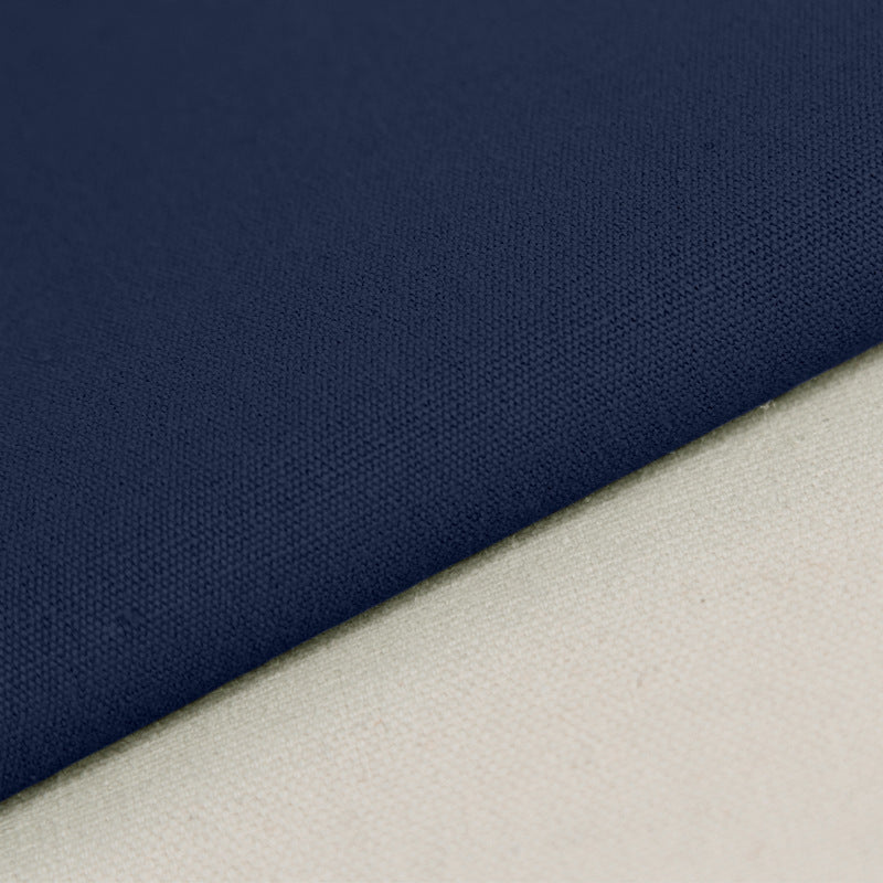 Heavy Cotton Canvas Fabric, 8oz Plain Weave for Bags & Upholstery - Navy 23#