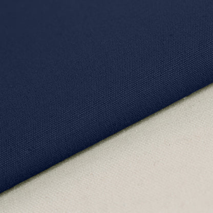 Heavy Cotton Canvas Fabric, 8oz Plain Weave for Bags & Upholstery - Navy 23#