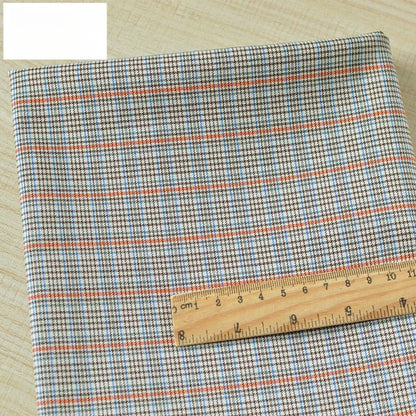 Vintage Houndstooth Stretch TR Suiting Fabric, Wrinkle-Resistant Cloth for Pants & Coats - Houndstooth J