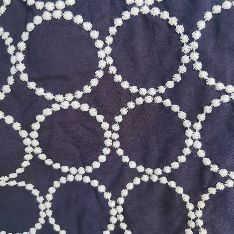 Ramie Cotton Embroidery Fabric, 55 in Wide