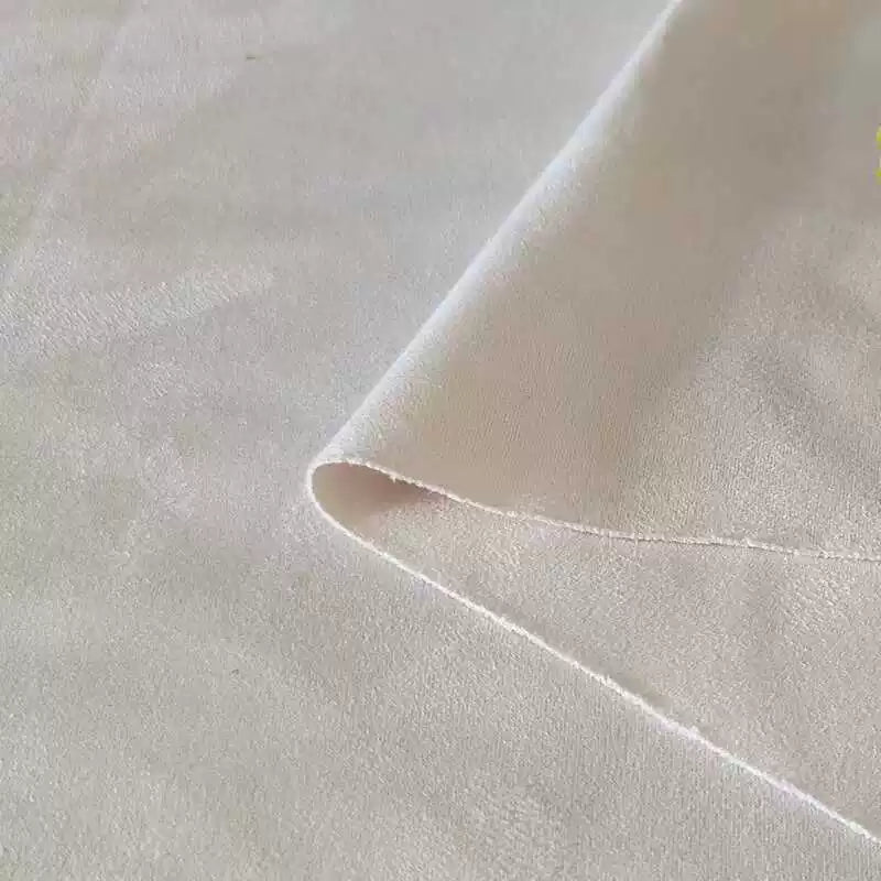 Lightweight Suede Fabric, Soft Brushed Polyester for Bags & Apparel