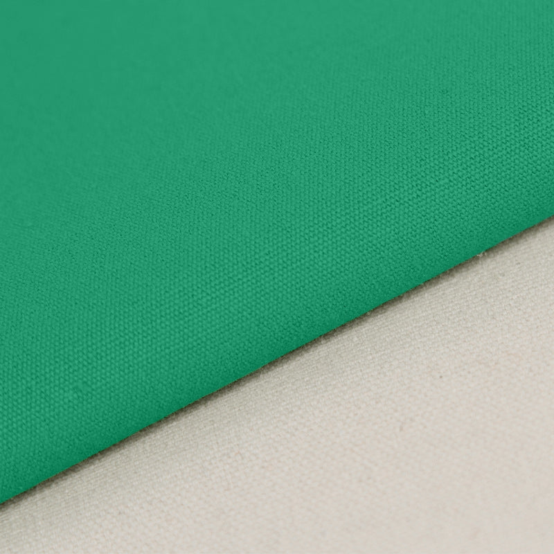 Heavy Cotton Canvas Fabric, 8oz Plain Weave for Bags & Upholstery - Emerald Green 36#
