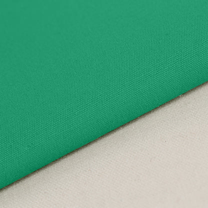 Heavy Cotton Canvas Fabric, 8oz Plain Weave for Bags & Upholstery - Emerald Green 36#