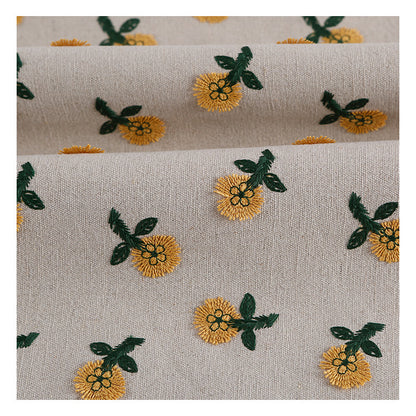3D Flower Embroidery Fabric, for Dresses, 49 in Wide