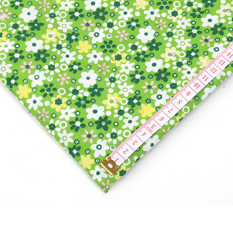 Floral Polyester Fabric, Simple Print Cloth for Shirts & Curtains