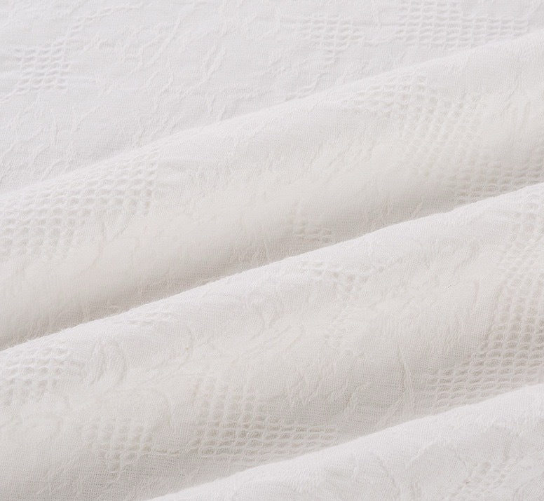 Jacquard Cotton Fabric - Apparel & Pillow by the Yard - 6604-1