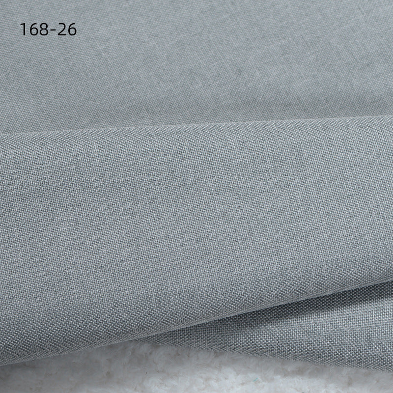 Faux Linen Upholstery Fabric by the Yard - Thick Sofa & Decor - 168-26 Slate Grey