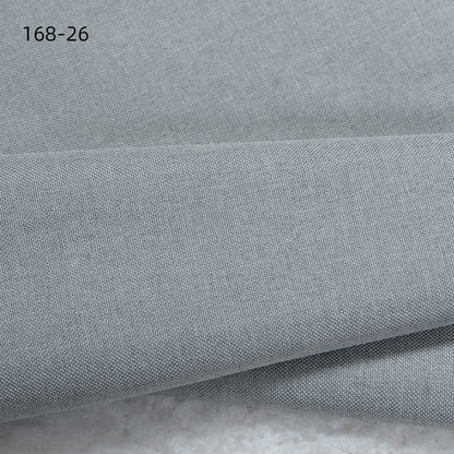 Faux Linen Upholstery Fabric by the Yard - Thick Sofa & Decor - 168-26 Slate Grey