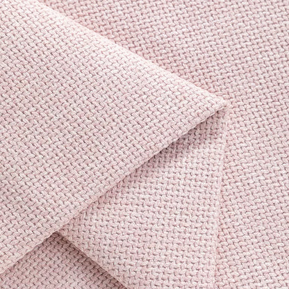 Thick Linen-Look Upholstery Fabric for Cushion & Sofa Covers - Coffee