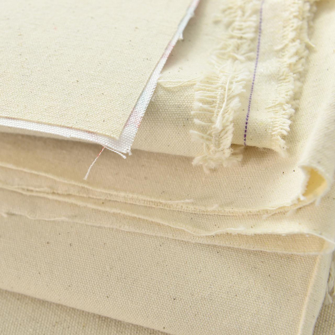 Cotton Canvas with Interlining, 8oz & 12oz Craft Fabric for Bags & Books