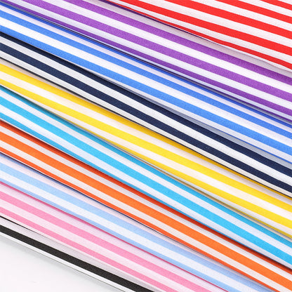 Stripe Polyester Fabric - Bags & Craft by the Yard