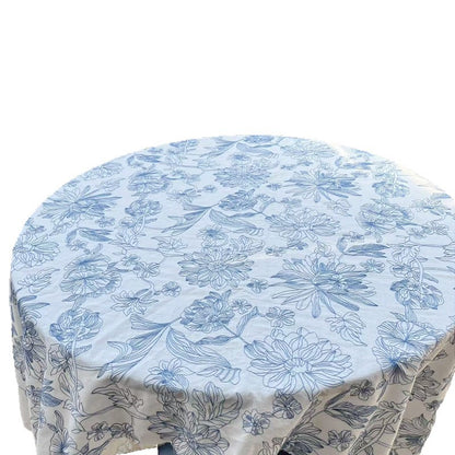 60s Combed Cotton Printed Fabric, 150 g/m², 135 cm Wide, for Shirts, Dresses & Craft
