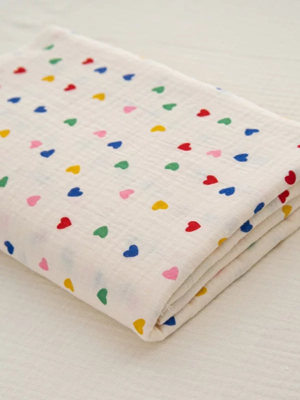 Cotton Double Gauze Fabric, for Baby Blankets & Bibs