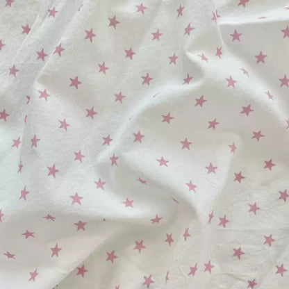 Polyester Crinkle Star Fabric, for Tops & Skirts
