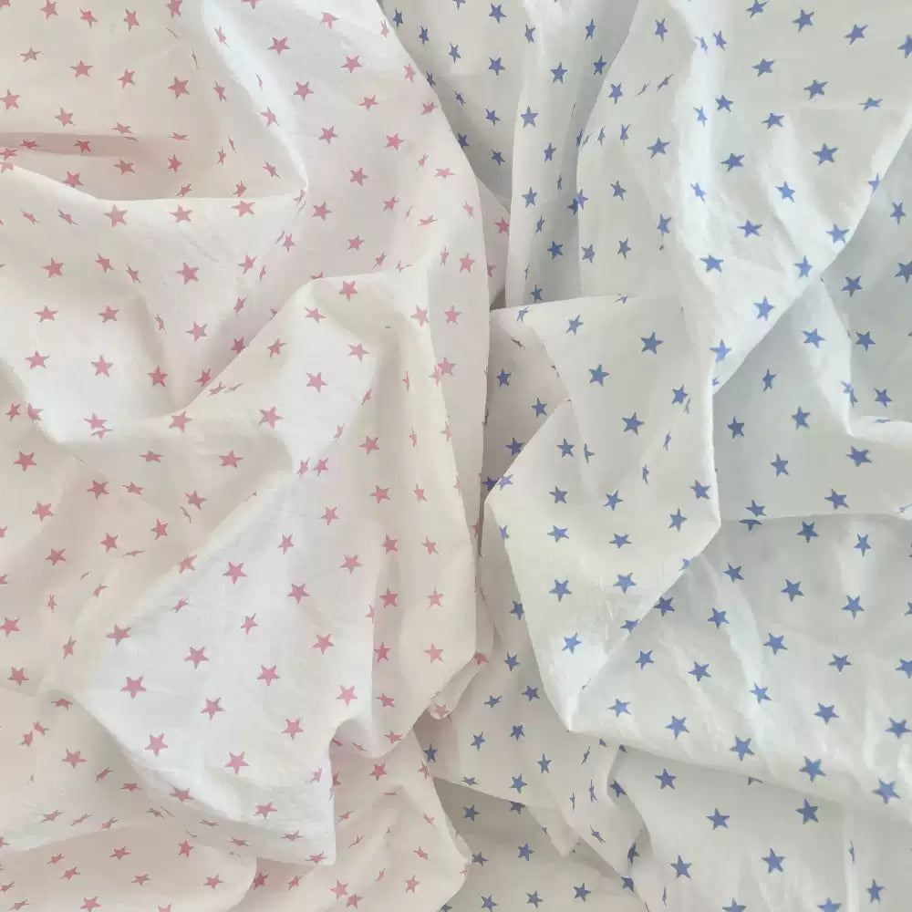 Polyester Crinkle Star Fabric, for Tops & Skirts