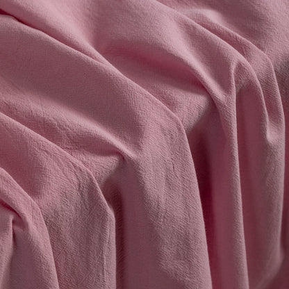 Washed Cotton Linen-Look Fabric, for Hanfu, 54 in Wide - Pink