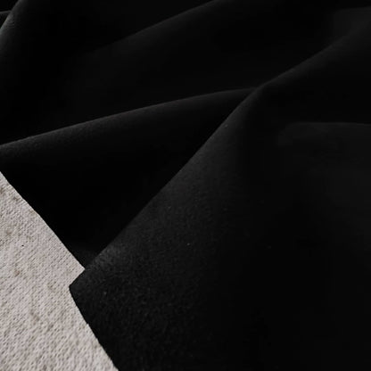 Stretch Suede Fabric, 23 Colors for Jackets, DIY Bags & Sofa Covers - Black 89#