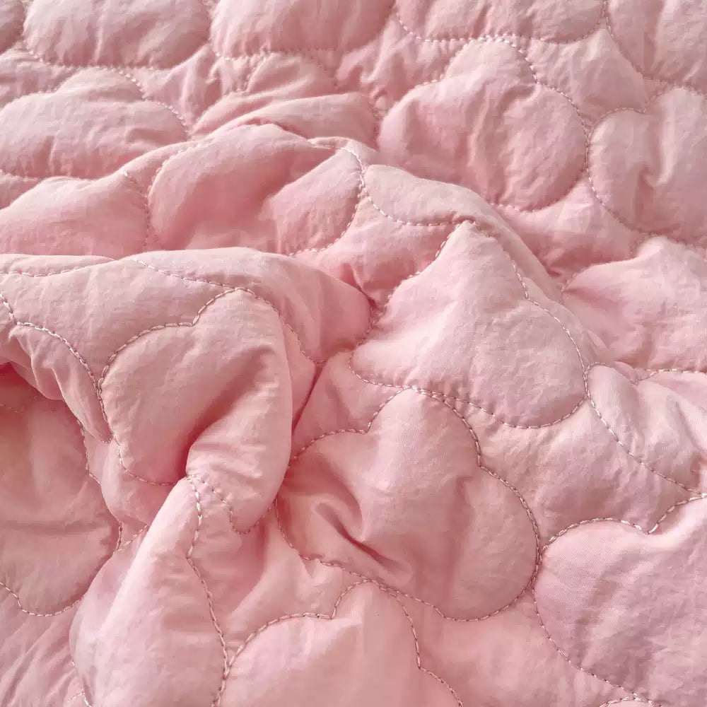 Cloud Quilted Fabric, Plush for Apparel & DIY, 51 in Wide
