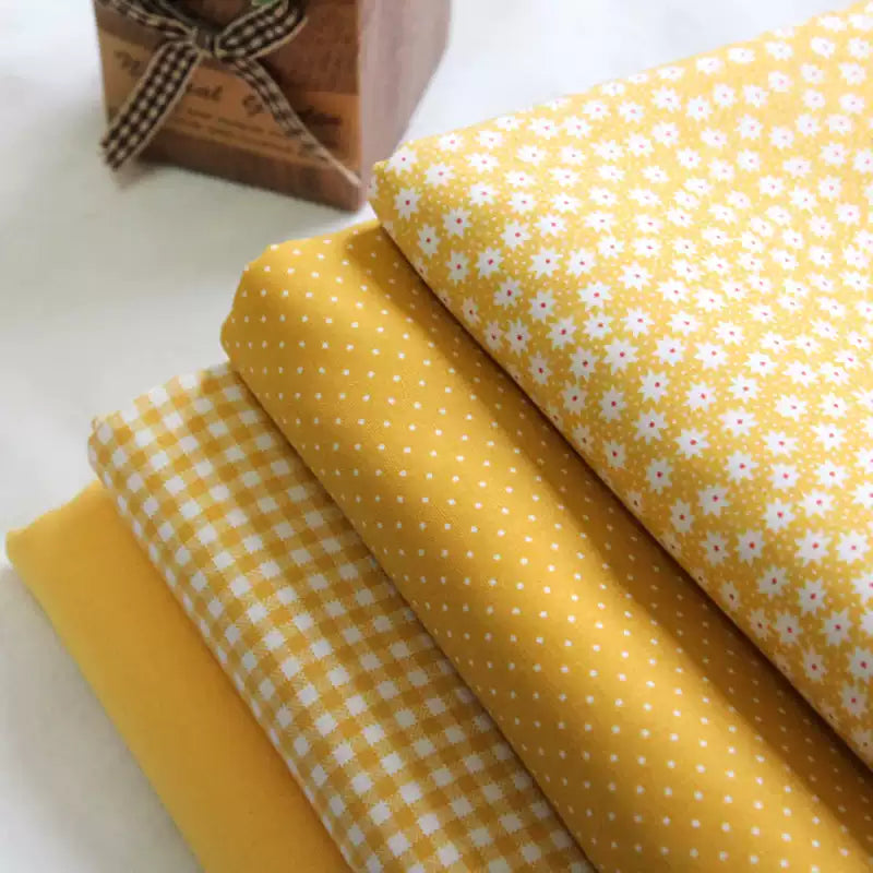 Thick Cotton Check Fabric for Sofa Covers, Curtains & Picnic