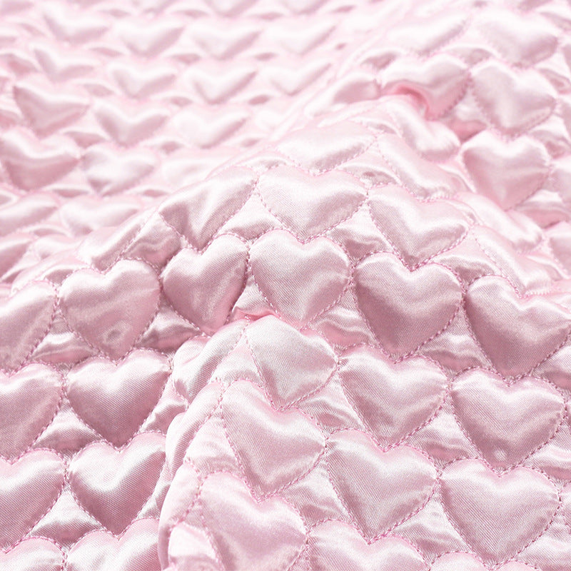Heart Quilted Satin - 1