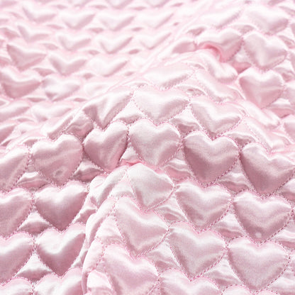 Heart Quilted Satin - 1