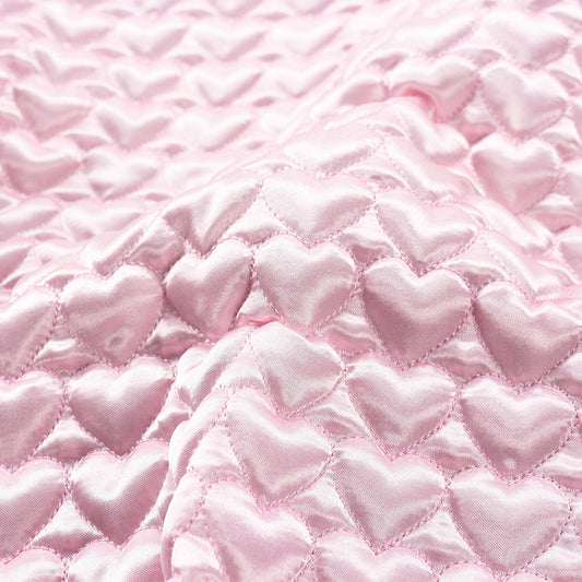 Heart Quilted Satin - 1