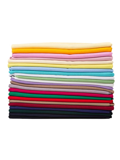 Rayon Fabric, Soft Plain Solid, for Baby Sleepwear, Dresses & Summer Wear