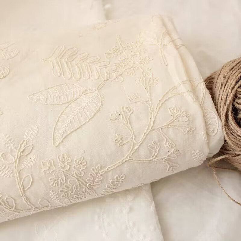 Textured Floral Embroidery - 1