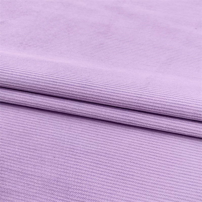 Stretch Corduroy Fabric, 22 Colors for Shirts, Trousers & Sofa Covers - Purple