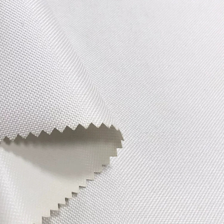 600D Oxford Fabric, Waterproof PVC Coated for Tents & Bags - White